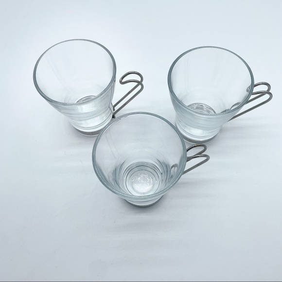 Bormioli Rocco Barista Espresso Coffee Glasses Cups Mugs Set of 3 - Picture 6 of 15
